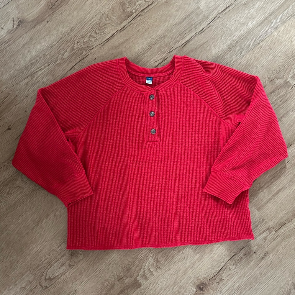 Old Navy Long Sleeve Plush Tee